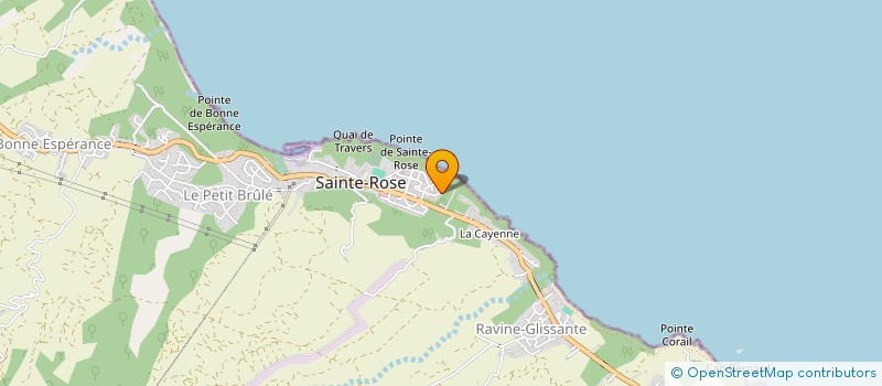 localisation de l'entreprise LE CLUB D'ECHECS DE SAINTE ROSE  SAINTE-ROSE