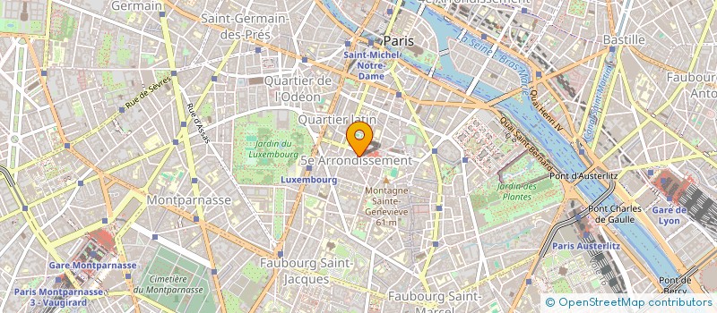 localisation de l'entreprise LE CLUB DE BRIDGE DU 5 EME ARRONDISSEMENT DE PARIS CB5  PARIS