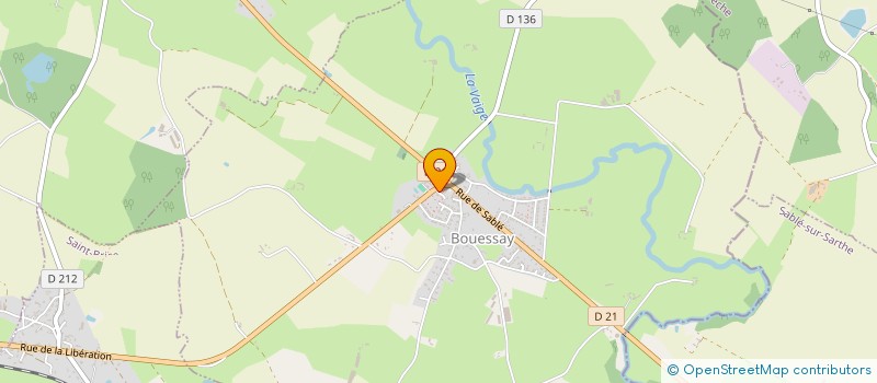 localisation de l'entreprise LE CLUB DE L AMITIE  BIERNE-LES-VILLAGES