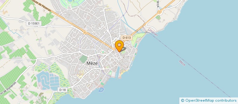 localisation de l'entreprise LE CLUB DE L AMITIE à MEZE
