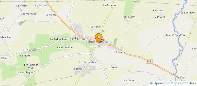 localisation de l'entreprise LE CLUB DE LA FORET à MARCHEMAISONS