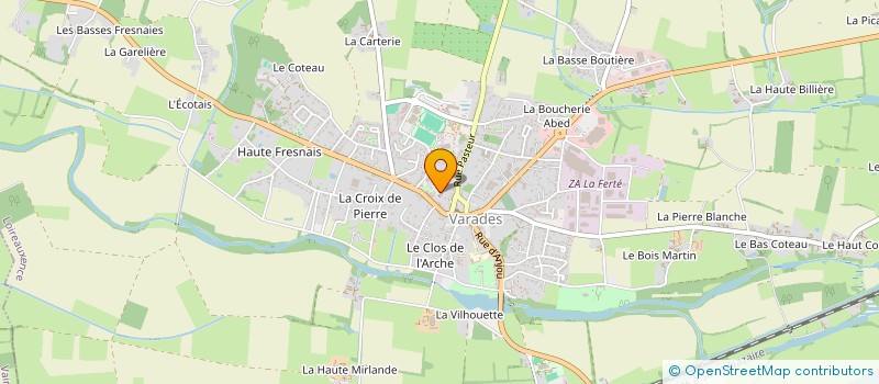 localisation de l'entreprise LE CLUB DE LA JOIE  LOIREAUXENCE