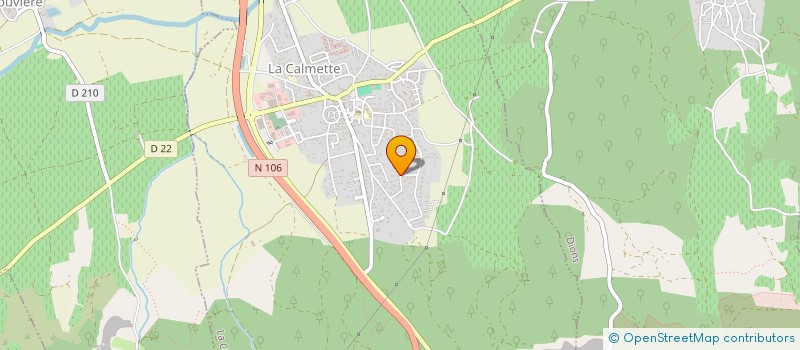 localisation de l'entreprise LE CLUB DES 5  SAINTE-ANASTASIE