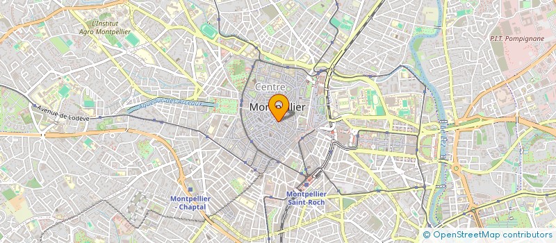 localisation de l'entreprise LE CLUB DES 6 à MONTPELLIER