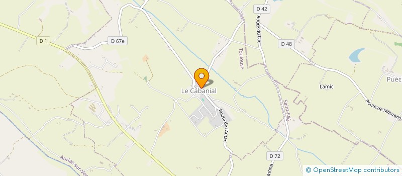 localisation de l'entreprise LE CLUB DES AINES à LA SALVETAT-LAURAGAIS