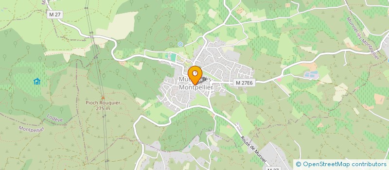 localisation de l'entreprise LE CLUB DES AINES DE MURVIEL-LES-MONTPELLIER à PIGNAN