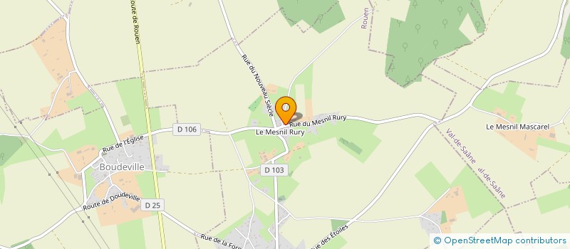 localisation de l'entreprise LE CLUB DES ANNEES HEUREUSES DES TORPMESNILOIS  LE TORP-MESNIL