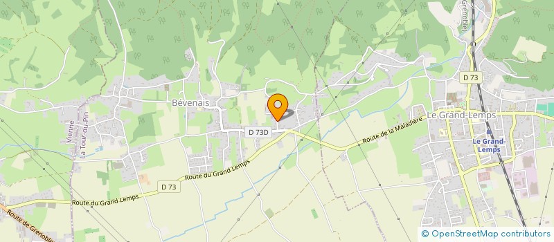localisation de l'entreprise LE CLUB DES CINQ  BEVENAIS