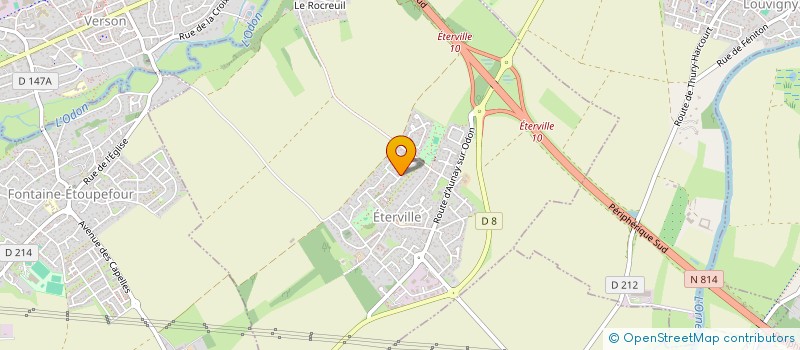 localisation de l'entreprise LE CLUB DES CONQUERANTS DE NORMANDIE  ETERVILLE