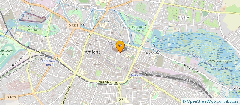 localisation de l'entreprise LE CLUB DES INVESTISSEURS ASSOCIES  AMIENS