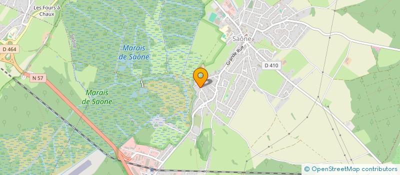 localisation de l'entreprise LE CLUB DES OPTIMISTES  BOURGOGNE-FRANCHE-COMTE  SAONE