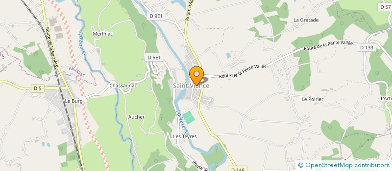 localisation de l'entreprise LE CLUB DES P'TITS LOUPS  VARETZ