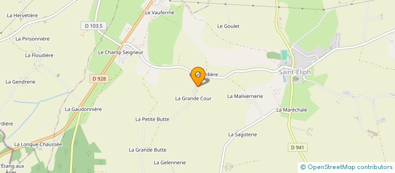 localisation de l'entreprise LE CLUB DES PITCHOUNS à SAINT-ELIPH