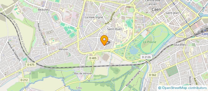 localisation de l'entreprise LE CLUB DES VINS DE FRANCE à CAEN
