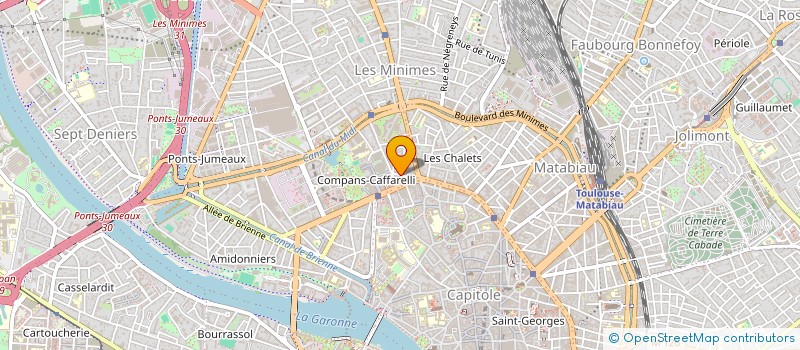 localisation de l'entreprise LE CLUB DRAMATIQUE  TOULOUSE