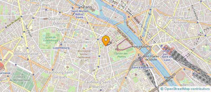 localisation de l'entreprise LE CLUB DU CINQUIEME  PARIS