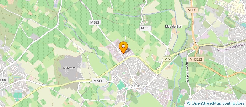 localisation de l'entreprise LE CLUB DU RAI à LAVERUNE