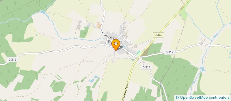 localisation de l'entreprise LE CLUB DU RENOUVEAU à POINSON-LES-FAYL