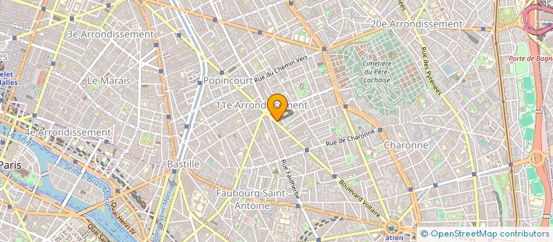 localisation de l'entreprise LE CLUB DU SOUPER  PARIS