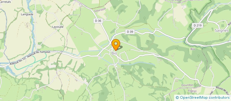 localisation de l'entreprise LE CLUB DU TEMPS LIBRE  ISSENDOLUS