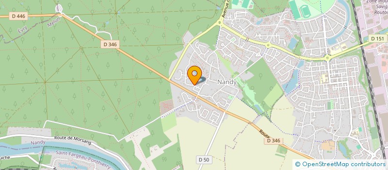 localisation de l'entreprise LE CLUB LOISIRS ETUDES  NANDY