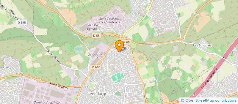 localisation de l'entreprise LE CLUB SECURITE à VENDARGUES
