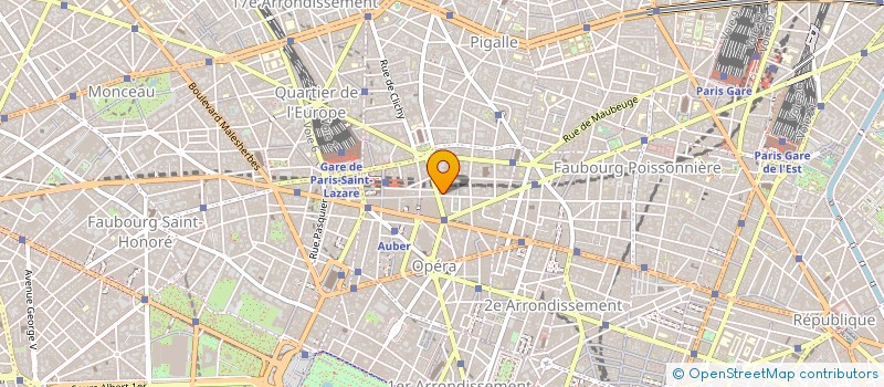 localisation de l'entreprise LE CLUB VACANCES à PARIS