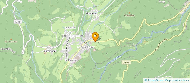 localisation de l'entreprise LE CLUS  CHATILLON-SUR-SEINE