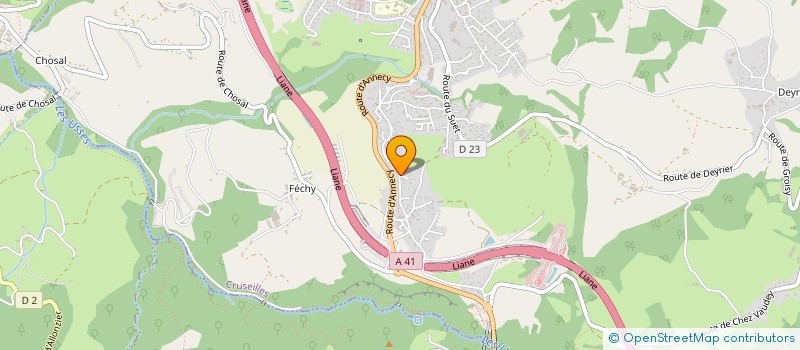 localisation de l'entreprise LE CLUS  CRUSEILLES