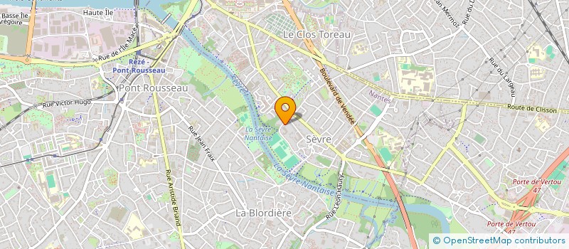 localisation de l'entreprise LE CLUSTER à NANTES