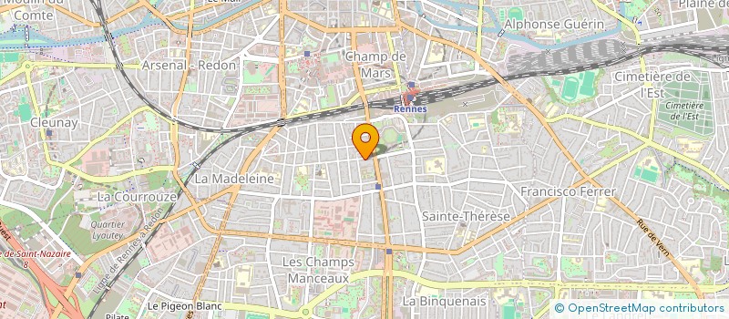 localisation de l'entreprise LE COAT PATRIMOINE  RENNES