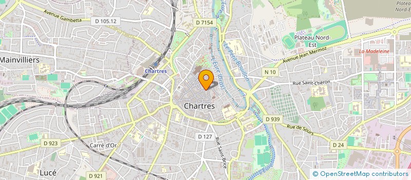 localisation de l'entreprise LE COCHON DINGUE à CHARTRES