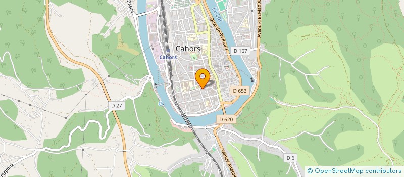 localisation de l'entreprise LE COCHON TIGRE  CAHORS