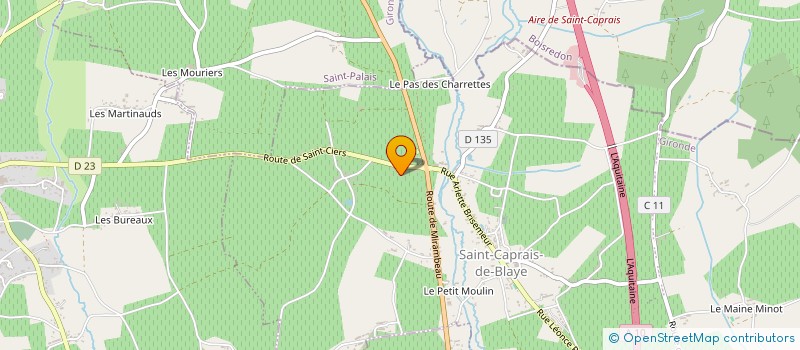 localisation de l'entreprise LE COCHON VOYAGEUR  VAL-DE-LIVENNE