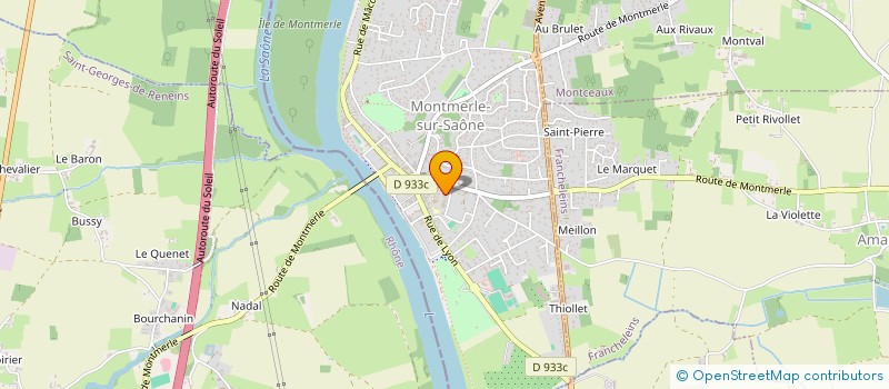 localisation de l'entreprise LE COCHONNET DE FRANCHELEINS à FRANCHELEINS
