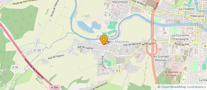 localisation de l'entreprise LE COCHONNET PIRISIEN  PRIX-LES-MEZIERES