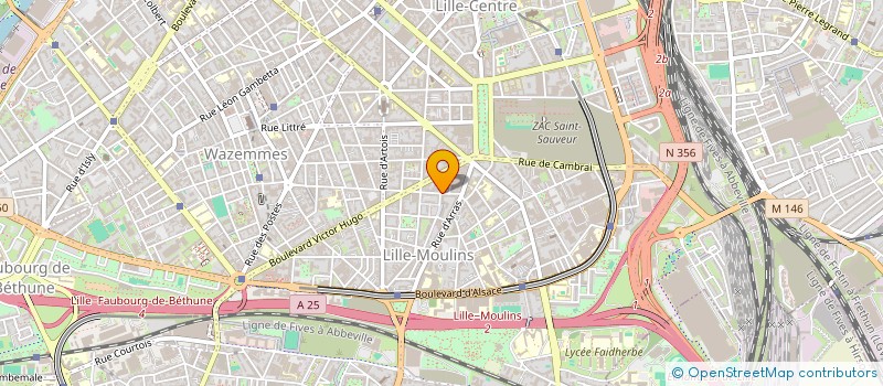 localisation de l'entreprise LE COCKTAIL à LILLE