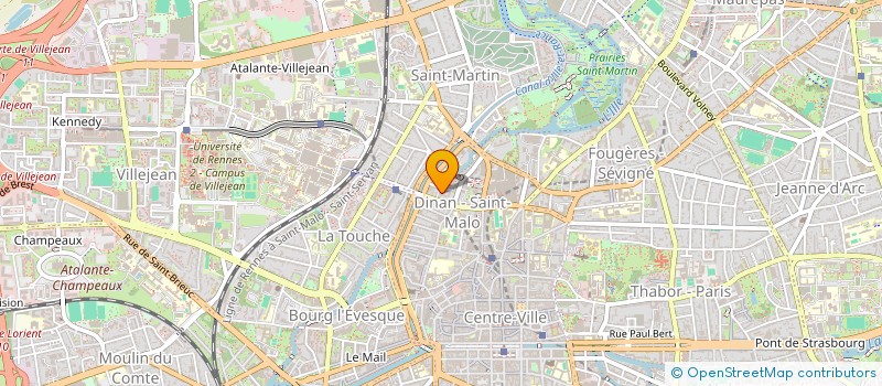 localisation de l'entreprise LE COCON  RENNES
