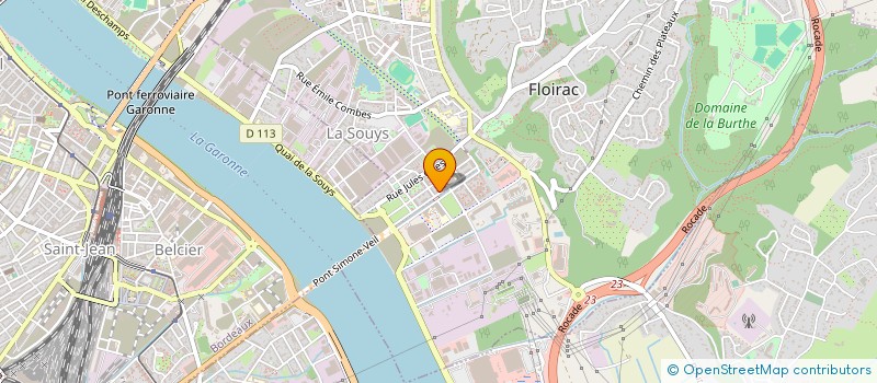 localisation de l'entreprise LE COCON  VILLENAVE-D'ORNON