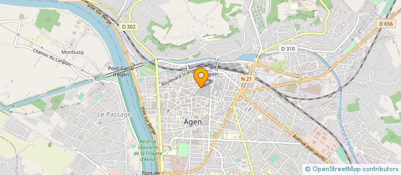 localisation de l'entreprise LE COCON  LAYRAC