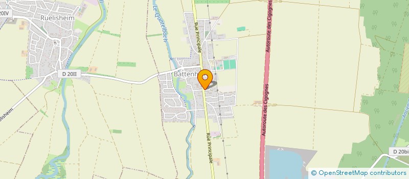 localisation de l'entreprise LE COCON  BATTENHEIM