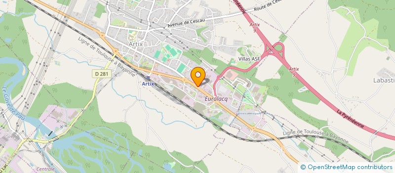 localisation de l'entreprise LE COCON D'ALYA  ARTIX