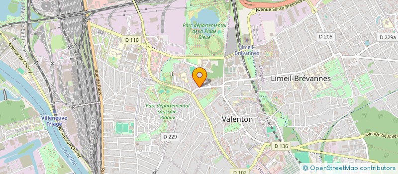 localisation de l'entreprise LE COCON D'ERMINA à VALENTON