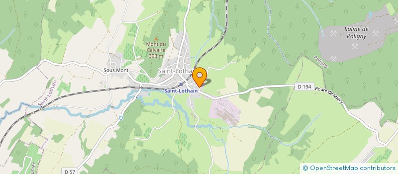 localisation de l'entreprise LE COCON DE SILEZE  SAINT-LOTHAIN