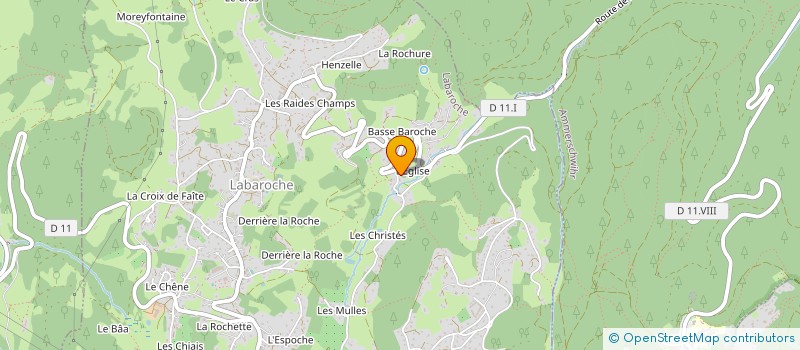 localisation de l'entreprise LE COCON DES MANALAS à MUNSTER