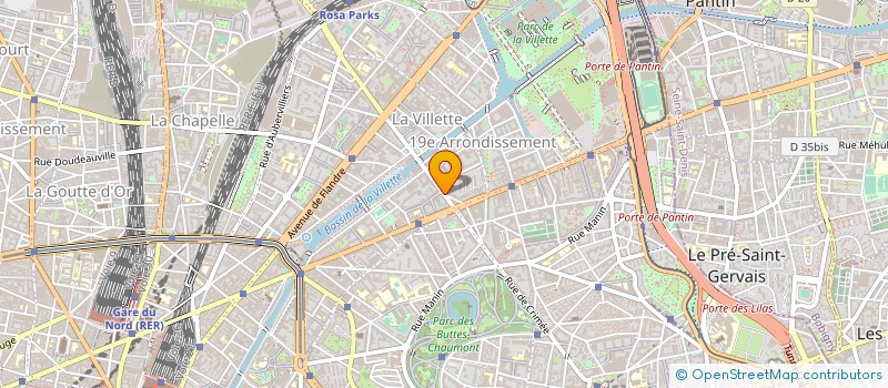 localisation de l'entreprise LE COCON PRODUCTION  PARIS