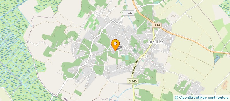 localisation de l'entreprise LE COCQ BERTRAND à BREUILLET