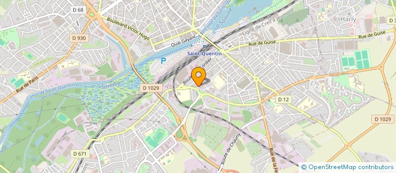 localisation de l'entreprise LE COCTEAU à SAINT-QUENTIN
