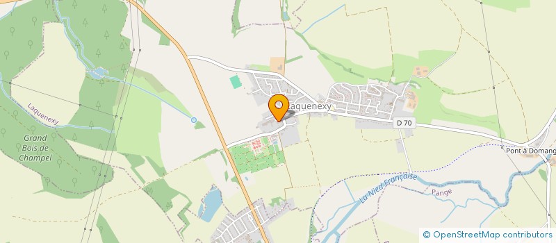 localisation de l'entreprise LE COEUR A L'OUVRAGE  CHESNY