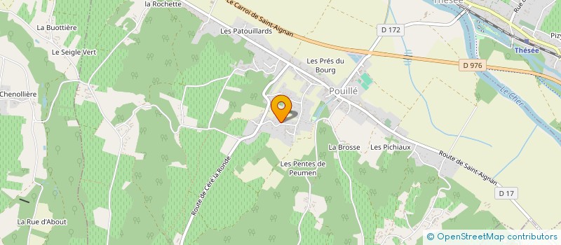 localisation de l'entreprise LE COEUR D'ANE 41  POUILLE